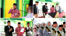 _Bupati Garut Hadiri Wisuda Hafidz II dan Peresmian Ponpes Tahfidz Madinatul Qur'an di Barucadas Garut