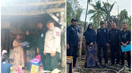 Dinas Sosial Kabupaten Garut telah menyalurkan bantuan kepada Asep Solihin, korban kebakaran di di Kampung Pasir Oncom RT 001 RW 009 Desa Pasanggrahan Kecamatan Sukawening, pada hari Kamis (13_7_2023).