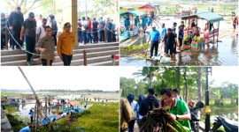 Gotong Royong _BEBERSIH SITU BAGENDIT__ Masyarakat Kabupaten Garut Bersatu Lestarikan Keindahan Wisata Kelas Dunia