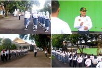 Paskibraka Indonesia Kabupaten Garut Terus Melakukan Latihan untuk Persiapan Pengibaran Bendera 17 Agustus 2023