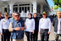 Peringati Hari Kemerdekaan ke-78, Bupati Garut Tinjau Persiapan Paskibraka Kabupaten Garut