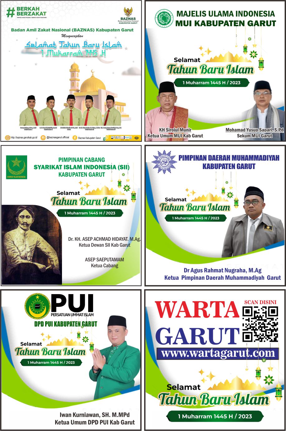 UCAPAN MUHARRAM WARTA GARUT