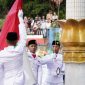 Paskibraka Kabupaten Garut Sukses Menyelesaikan Tugas Pengibaran Merah Putih Tahun 2023