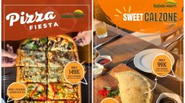 Glamping Resto Sabda Alam Tawarkan Harga Spesial Pizza Fiesta dan Sweet Calzone Plus Free Lemo Iced Tea 