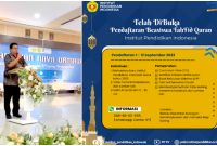 Institut Pendidikan Indonesia (IPI) Garut Membuka Pendaftaran Beasiswa Tahfidz Quran