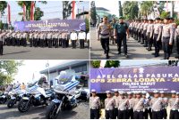 Polres Garut Gelar Apel Gelar Pasukan Operasi Zebra Lodaya 2023 untuk Keamanan Lalu Lintas Menuju Pemilu Damai 2024