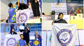 Shani Fauziah_ Mahasiswi Fakultas Kewirausahaan Universitas Garut, Juara 2 Kejurda Pencak Silat Jawa Barat