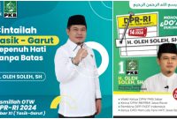 H. Oleh Soleh, SH_ Calon Legislatif DPR-RI dari PKB, Komitmen Peduli umat dan Melayani Rakyat