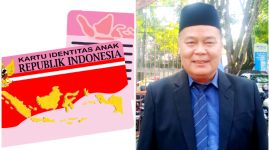 Kepala Disdukcapil Kabupaten Garut, Drs. Natsir Alwi, M.Si. saat wawancara dengan Wartagarut.com usai acara Peringatan HUT ke 78 TNI di Alun laun Garut, Kamis (5_10_2023): Pentingnya Administrasi Kependudukan: Disdukcapil Sosialisasi Kartu Identitas Anak (KIA) untuk Semua Anak di Garut