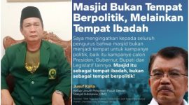 Ketua Mustasyar DMI Garut, Rd. H. Aas Kosasih_ Jika ada Kampanye Politik di Masjid laporkan ke DMI atau Panwaslu (Sumber pribadi dan Edisiindonesia.id)