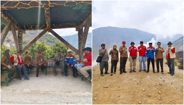 Perhutani dan Stakeholder Bersatu dalam Upaya Pemadaman Kebakaran Hutan Papandayan di Garut