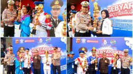 Peringati HUT Lantas ke-68 dan Sumpah Pemuda 2023_ Polres Gebyar LKBB dan Lomba 12 Gerakan Lalu Lintas di Garut