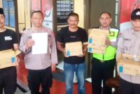 Polsek Karangpawitan Polres Garut Tindak Tegas Penjual Alkohol Tanpa Izin, Sita 148 Botol Alkohol One Med