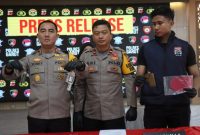 Polres Garut Tangkap Warga Tarogong Kaler Pelaku yang meletuskan Senjata 