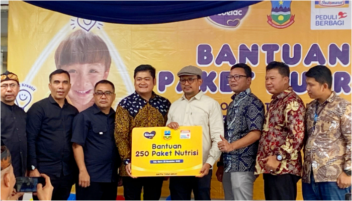 Helmi Budiman Apresiasi CSR Indomaret dan Bebelac dalam Penanganan Stunting di Garut