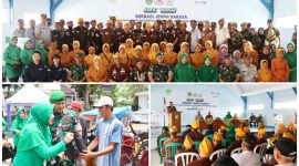 Kodim 0611_Garut Gelar Jum'at Berkah dengan Kegiatan Sosial dan Penghormatan pada Hari Pahlawan