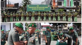 Kodim 0611_Garut Lakukan Serah Terima Jabatan untuk Kaderisasi dan Pembaharuan Semangat