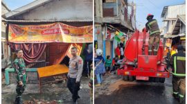 Polsek Garut Kota Polres Garut Identifikasi Penyebab Kebakaran Kedai Ayam Bakar