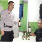 Polsek Malangbong Polres Garut Gelar Operasi Minuman Keras