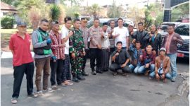 Polsek Tarogong Kidul Polres Garut Kawal Audiensi Eks Masyarakat Astana Kalong