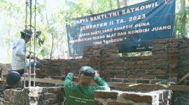 Upaya Meningkatkan Kesejahteraan_ Kodim Garut Laksanakan Karya Bakti di Ponpes Al-Yumna