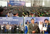 726 Lulusan IPI Garut Ikuti Sidang Terbuka Senat Wisuda VI Sarjana dan Magister