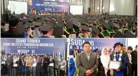 726 Lulusan IPI Garut Ikuti Sidang Terbuka Senat Wisuda VI Sarjana dan Magister