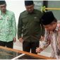 Antisipasi Bencana_ Pemkab Garut Siagakan Pasukan Tanggap Bencana di Seluruh Garut. ( Wakil Bupati garut dr Helmi Budiman saat mendamping Bupati Garut Rudy Gunawan dalam peresmian Gedung Baznas dan MUI Kabupaten Garut pada Kamis, 28 Desember 2023