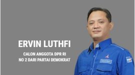 Ervin Luthfi Caleg DPR RI No 2 dari Partai Demokrat