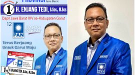 Enjang Tedi Kembali Calonkan Diri untuk DPRD Jabar Dapil 14 Garut dari PAN dengan Nomor Urut 1