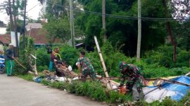 Antisipasi Penyakit, Koramil 1102_Karangpawitan, Kodim 0611_Garut, Gelar Karya Bakti Pembersihan