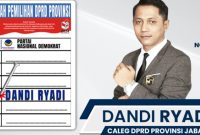 Caleg DPRD Jawa Barat Dari Nasdem, Dandi Ryadi