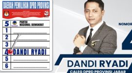 Caleg DPRD Jawa Barat Dari Nasdem, Dandi Ryadi