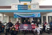 PLN UP3 Garut menghadirkan layanan listrik yang handal pada SPKLU dan SPLU Untuk Komunitas GRID EV Riding Cimahi – Darajat Pass Garut