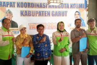 Ketua KORMI Garut, Hj Diah Kurniasari_ Rakor KORMI Garut, Bahas Strategi Menghadapi FORPROV JABAR 2024 dan HAORNAS 2024 