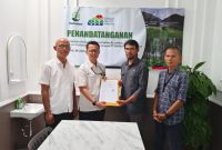 Perhutani dan PT Raffles Pacific Harvest Lakukan Penandatangan PKS Pemanfaatan Air Hutan