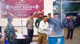 KPU Garut Musnahkan Surat Suara Rusak dan Berlebih, untuk Jaga Integritas Pemilu 2024