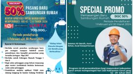 Rayakan Hari Jadi kE 211 Kabupaten Garut, PDAM Tirta Intan Beri Diskon 50 Persen Pemasangan Air