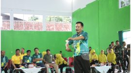 Pj Bupati Garut Apresiasi Tournament Bulu Tangkis Danrem 062_TNI Cup Tahun 2024