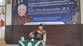 Prof Din Syamsudin Ajak Umat Islam Wujudkan Ibadah Ramadhan yang Berkualitas dan Bermakna