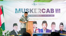 Kepercayaan dan Kontribusi Positif, Abdusy Syakur Amin Dipercaya Jadi Ketua Muskercab III PCNU Garut