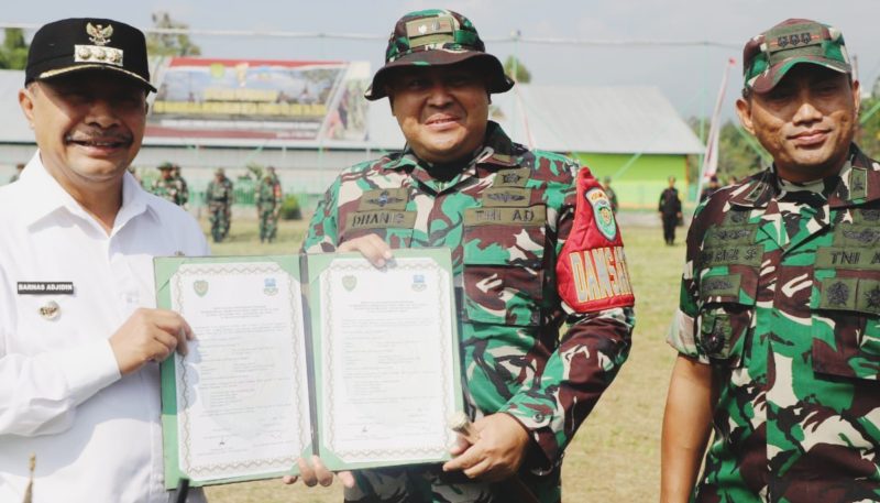 Kolaborasi TNI-Pemerintah Daerah: TMMD Kodim 0611/Garut Mewujudkan Percepatan Pembangunan