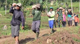 Warga Desa Cintadamai Ucapkan Terima Kasih kepada Dandim 0611/Garut atas Pelaksanaan Program TMMD Reguler 