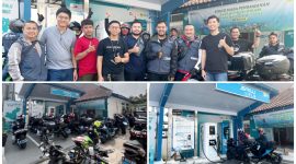 PLN UP3 Garut Hadirkan Layanan Listrik Yang Handal Pada SPKLU dan SPLU Untuk Alva Rider Community, EV Riding Jakarta – Pangandaran