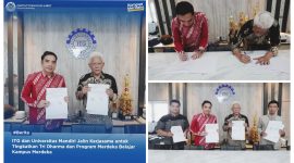 ITG dan Universitas Mandiri Jalin Kerjasama dalam Program Tri Dharma dan MBKM 