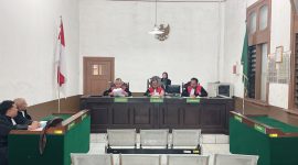 Kajari Garut Gelar Sidang Pembacaan Putusan Perkara In Absentia Tindak Pidana Korupsi Dana Desa