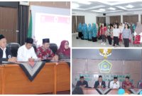 Kepala Kemenag Garut (pakain Putih)jelaskan Peran Agama dalam Pembangunan Nasional  dalam Sosialisasi FKUB 