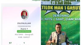 MA Persis Pangatikan Raih Peringkat Pertama Geografi di KSM Kabupaten Garut 2024