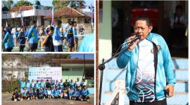 Ketua PELTI Kabupaten Garut_  Pertandingan Tenis Lapangan di Porkab Garut 2024 Diikuti 8 Kecamatan