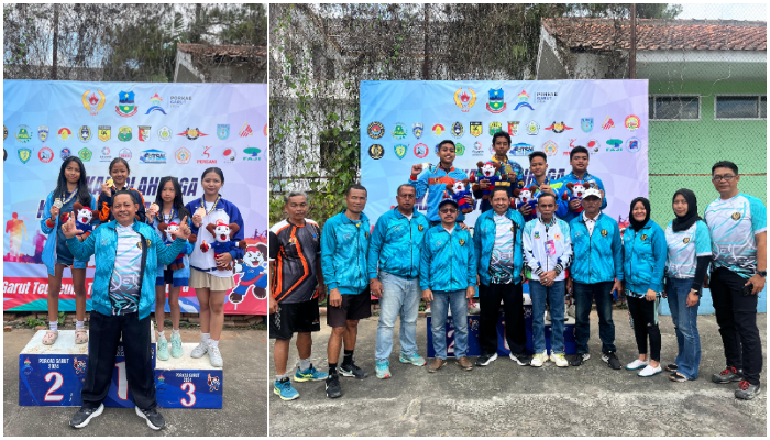 Ketua Pelti Garut_ Final Tenis Lapangan Porkab Garut 2024, Medali Emas diraih Tarogong Kaler dan Tarogong Kidul 